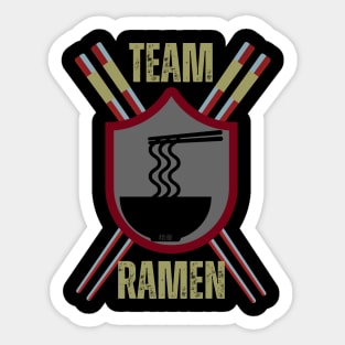 Funny Ramen - Team Ramen Sticker